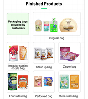 Machine de remplissage et de scellage de sachets à bec verseur de qualité alimentaire, machine d'emballage Doypack