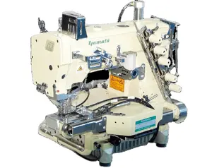 Wide Use Yamato VES-8F series Small Cylinder Bed Interlock Sewing Machine with Variable Top Feeder