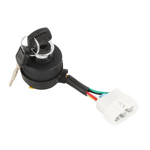 Interruptor de encendido con carcasa de plástico, actuador giratorio de seis cables para generador de motocicleta, pieza de repuesto número 111 - Product Image 3