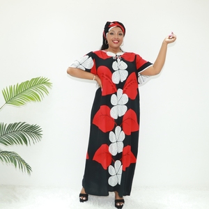 Vêtements islamiques <span class=keywords><strong>robe</strong></span> <span class=keywords><strong>boubou</strong></span> femmes en <span class=keywords><strong>pagne</strong></span> KT736-602FY Togo vêtements Dera - Product Image 3