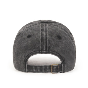 Washed Denim <b>Baseball</b> <b>Cap</b> With 3D Eagle Embroidery Curved Brim Unisex Sunscreen Breathable Hat For Outdoor Activities - Product Image 4