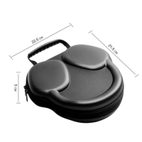 Étui de protection rigide en EVA personnalisé pour écouteurs, sac de transport portable pour casque audio Apple AirPods Max - Étui uniquement