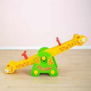 Gros <span class=keywords><strong>girafe</strong></span> <span class=keywords><strong>bascule</strong></span> maternelle enfants jouets d'intérieur fabricant - Product Image 3