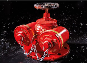 Robinet d'incendie DN15 en fonte rouge durable pour les incendies de classe A et B - Product Image 6