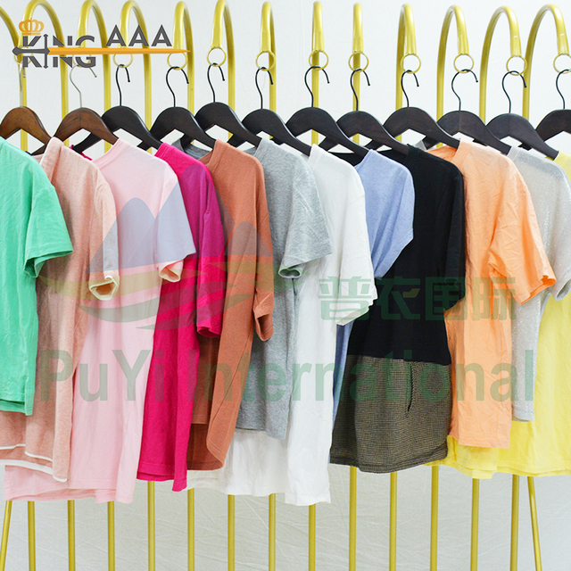 Uk Usa Good Quality Thrift Ladies Vintage Tshirt Used Clothes Uk Bales of Second Hand Clothes