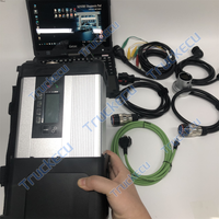Multiplexor C5 para Benz SD Connect C5 PK C6 C5 C3 Xentry Das Wis Epc DOIP para herramienta de diagnóstico de coches y camiones Benz + portátil robusto v110