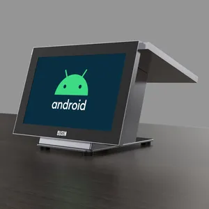 Sistem POS Android12 11.6 + 10.1 inci, semua dalam satu POS RK3588 RK3568 Android11