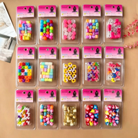 Offre Spéciale : Perles Colorées à Grand Trou pour Dreadlocks, Tresses Africaines, Extensions de Perruques et Boucles Décoratives – Accessoires Capillaires