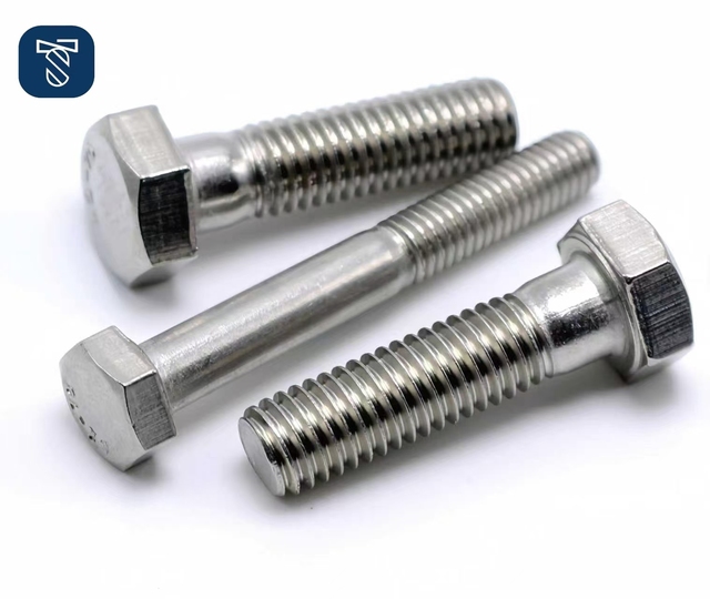 Wholesale Custom Size Hex Head Bolt Zinc Plated Alloy Steel Hex Screw for Industrial Equipment