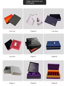 Tùy chỉnh gấp hộp từ bao bì Hộp quà tặng vật liệu giấy loại cứng nhắc - Product Image 3