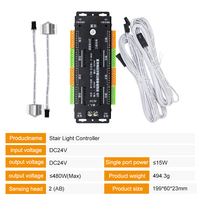 DC24V 32 étapes escalier intérieur étape lumière LED bande gradateur Anti-court-circuit automatique Pir capteur de mouvement contrôleur