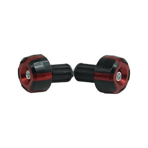 Tapón de mango de cabeza de bola de doble color de aleación de aluminio CNC para extremos de barra protectora de motocicleta parte decorativa - Product Image 6