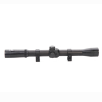 Mira Óptica Gluck 4x20 de Largo Alcance para Exteriores a Precio de Fábrica OEM, Mira Telescópica Táctica para Caza con Monturas Gratis