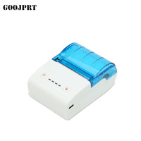 58 80 Portable Sans Fil Blue tooth Mobile Imprimante 58mm Pos Imprimante Android iOS Mini Thermique Réception Imprimante