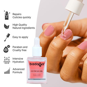 ส่วนลดในเดือนมีนาคม น้ำมันบำรุงเล็บ Badaga Gel รับทำโลโก้ตามสั่ง MOQ ต่ำ แบรนด์ส่วนตัว ชุดน้ำมันบำรุงเล็บขนาดเล็ก ขายส่ง น้ำมันบำรุงเล็บขนาด 15 มล. - Product Image 6