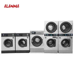 Lavadora y Secadora Comercial Apilable de Autoservicio de 12KG y 15KG con Calentamiento a Gas para Lavanderías, Hoteles y Escuelas - Product Image 4