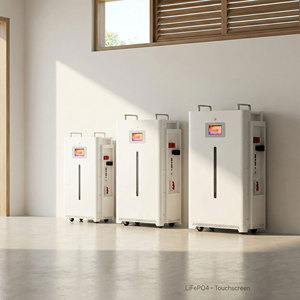 Batería de Almacenamiento de Energía Doméstica de 51.2V 300Ah 15.36kWh con Pantalla Táctil RS485 CAN, 8000 Ciclos, NEHC0006, Stock en Dubái, UE - Product Image 6