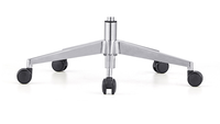 Chaise de bureau ergonomique de qualité supérieure avec appui-tête amovible-Maille ventilée et base en aluminium durable
