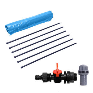 Tanque de Agua Plegable para Recolección de Lluvia, 50 Galones, Plástico Azul, para Almacenamiento en Jardín o Cobertizo - Product Image 3