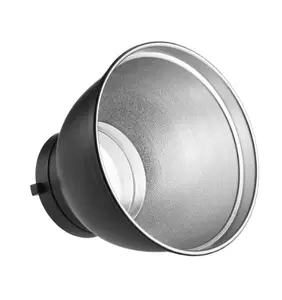 Guangzhou zhongshan factory Standard reflector diffuser cover 7 INCH Lampshade plate with 55 light angle Bowen mount