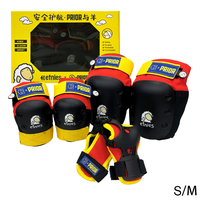 Conjunto de Equipo de Protección Ajustable para Patineta, Rodilleras, Coderas y Protectores de Muñeca para Niños y Adultos, Equipo de Seguridad Duradero