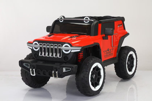 سيارة أطفال كهربائية رباعية الدفع تعمل بالتحكم عن بعد مع إضاءة، مناسبة للبالغين للركوب، بمحرك مزدوج - Product Image 4