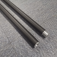 Perche télescopique en fibre de carbone 6m 8m 10m Lance extensible pour nettoyeur haute pression 100% matériau en fibre de carbone