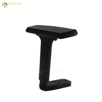 Accoudoir 2D/3D/4D de haute qualité pour chaises de bureau en maille Accessoires réglables en plastique et PU pour salle à manger, salon et école