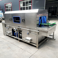 Automatische Gevogelte Krat Plastic Kip Lade Wasmachine Pallet Tote Mand Kooi Slat Wasmachine Met Goede Prijs