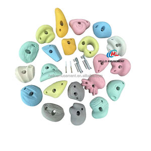 Puntos <span class=keywords><strong>de</strong></span> anclaje <span class=keywords><strong>de</strong></span> escalada para niños, pivote <span class=keywords><strong>de</strong></span> agarre para pared <span class=keywords><strong>de</strong></span> jardín <span class=keywords><strong>de</strong></span> infantes - Product Image 2