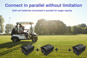 แบตเตอรี่ลิเธียมอายุการใช้งานยาวนาน 48v 70v 105ah 70.4v 105ah สำหรับรถกอล์ฟ 51.2v 105ah 70V 105ah - Product Image 1