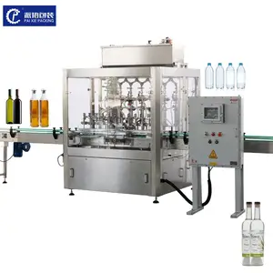 Full Automatic Glass Bottle Vinegar Filling Machine / High Productivity Automatic Red Wine Filling Machine