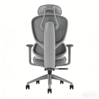 Chaise ergonomique Foshan multifonctionnelle, nouvelle chaise de bureau pivotante avec dossier réglable, soutien lombaire en tissu mesh pour le travail informatique de direction