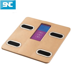 Básculas de alta precisión Báscula de grasa corporal negra Báscula electrónica de grasa corporal de pesaje inteligente de IMC digital - Product Image 2