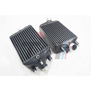 Kit de Mejora de Intercooler de Aluminio Cepillado TM PERFORMANCE para 911 <span class=keywords><strong>991</strong></span> <span class=keywords><strong>Turbo</strong></span>/<span class=keywords><strong>Turbo</strong></span>-S 56.6MM para Modelos 2013-2019 - Product Image 1