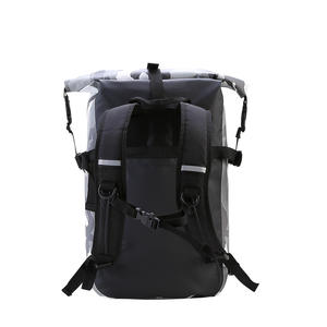 PVC Waterproof Backpack Double Shoulder Sports Dry Sack Pack <b>Rafting</b> Swimming Diving Zipper Floating Roll Top Hiking Backpack - Product Image 3