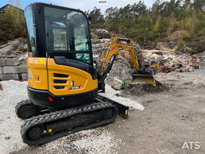 Excavadora original Sany de 2,5 toneladas, miniexcavadora retro SY26u, excavadora hidráulica usada sobre orugas, excavadora de segunda mano SY26U en stock - Product Image 3