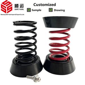 工場直販価格 高品質 カスタム スパイラル 体操用床 圧縮スプリング 平型コイル ねじりバネ 鋼鉄 プラスチック製 エレガント - Product Image 1