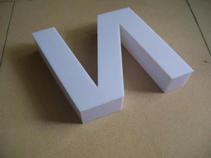 Lettres 3D rétroéclairées par LED en acier inoxydable résistant aux intempéries, lettres publicitaires personnalisées multicolores avec taille de police sur mesure - Product Image 1
