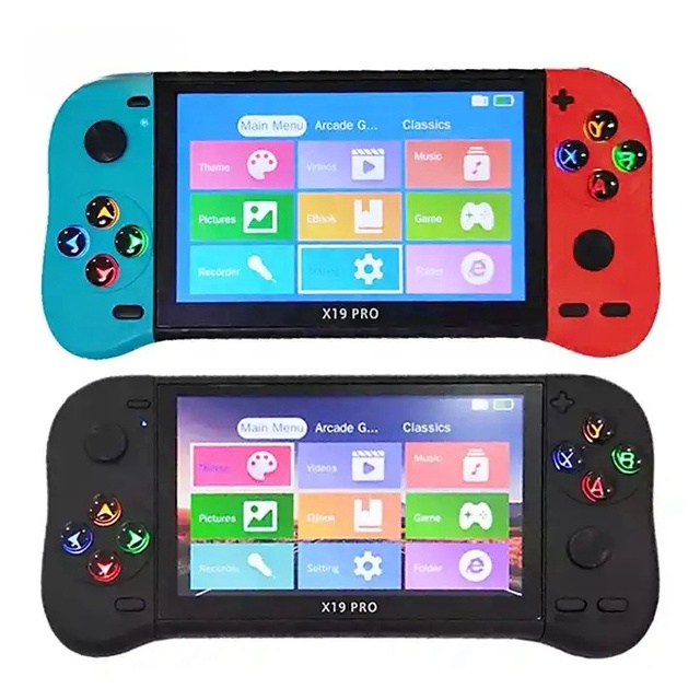 X19 Pro Handheld Game Console 5.1-inch HD Retro PSP1 Console Di Gioco Consola De Videojuegos Consola De Jogos Game Console