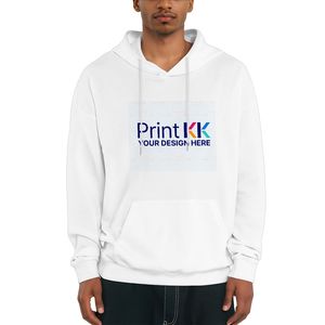 Custom image Unisex Customized Outdoor Fleece <b>Hoodie</b> with Drawstring Personalized Services - Product Image 4