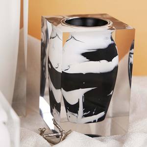 Acrylic Vase Set Minimalist Design For Home Decoration Living Room Ornament <b>Housewarming</b> <b>Gift</b> <b>Unique</b> Style Polished Surface - Product Image 4