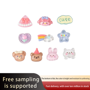 Kawaii cartone animato orso coniglio fatto da te accessori per telefono cellulare accessori per capelli decorazione Festival - Product Image 3