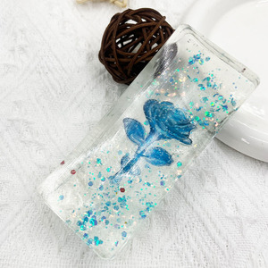 Sparkling Pink Rose TPR <b>Squishy</b> Toy Appealing Maltose Cube Series for Kids Adults Stress Relief Decompression Gift Squeeze Toys - Product Image 2