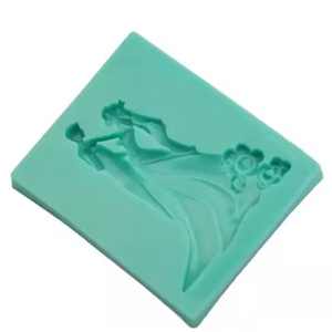 Molde de Silicona para Fondant de Grado Alimenticio, con Diseño de Novios en 3D, para Chocolate y Pasteles - Product Image 3