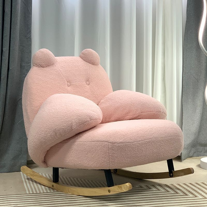 Silla Mecedora Big Bear - Rosa (Ajustable y Lavable)