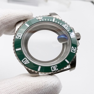 OEM ODM 40mm Accessoires de montre de haute qualité Verre saphir Boîtier en acier inoxydable Logo personnalisé Montre - Product Image 5