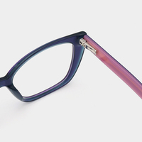 Montures de lunettes œil-de-chat rétro en acétate tendance du fabricant – Lunettes de vue personnalisées de luxe vintage pour femmes