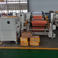 Machine de laminage à revêtement adhésif thermofusible automatique pour la fabrication de patchs auto-adhésifs non tissés pour soulager la douleur