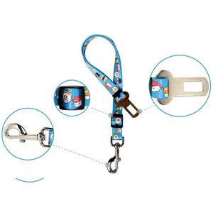 Patrón de logotipo personalizado Seguridad Correa ajustable Arnés Viaje Coche Mascota Cinturón DE SEGURIDAD Perro Kemerleri - Product Image 4